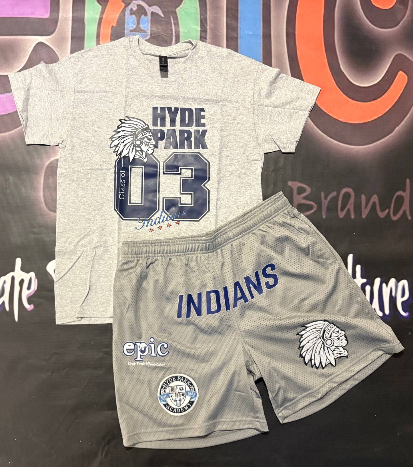 Hyde Park Epic Varsity Shorts - Chicago Streetwear Brand