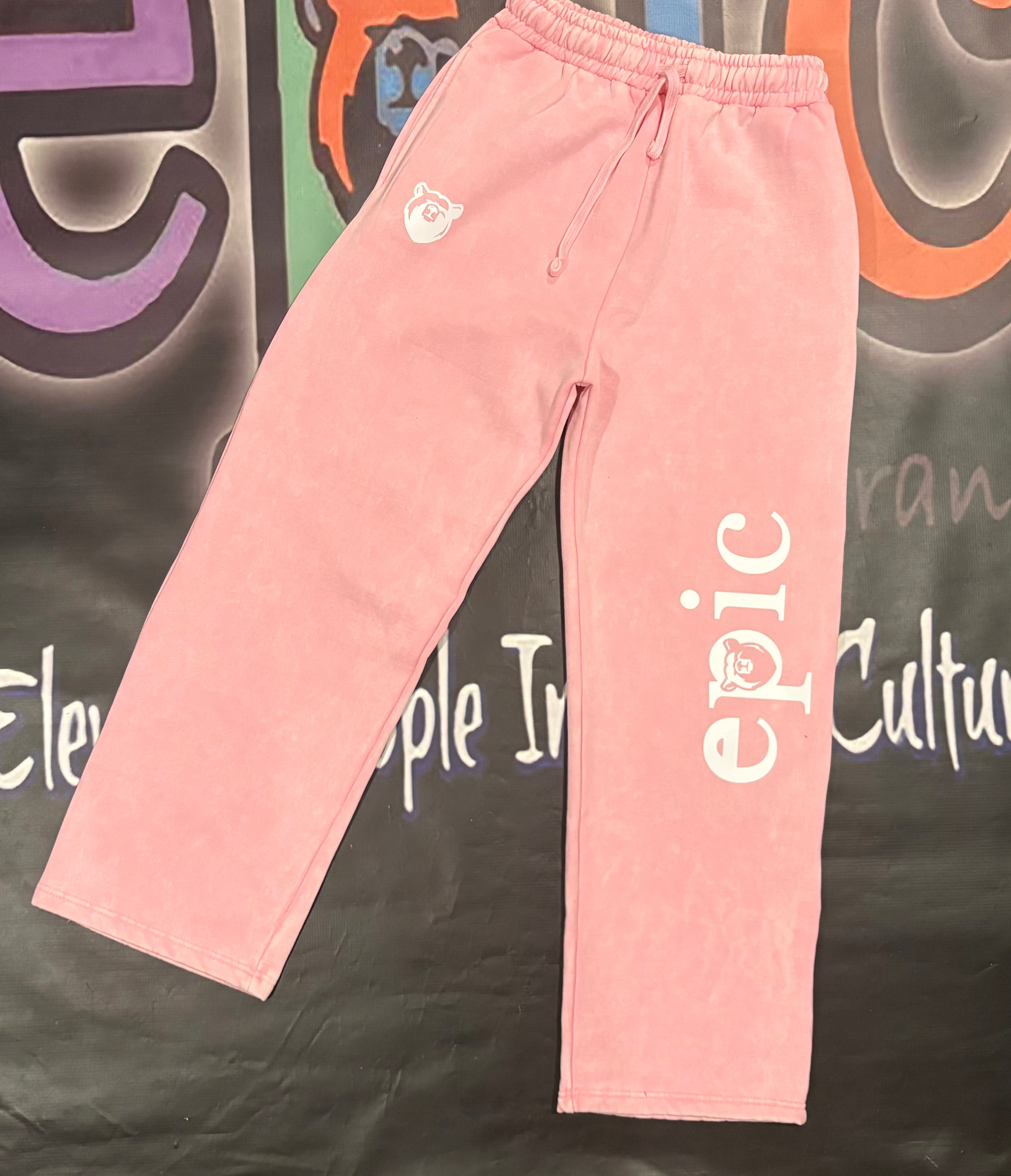 Powder Pink Epic Joggers set