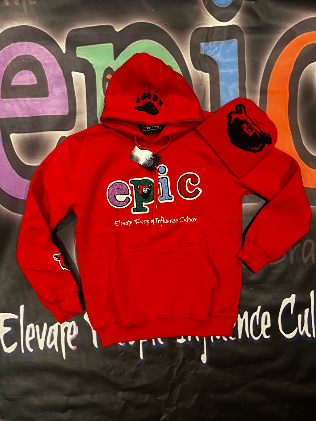 Chenille Epic Hoodie