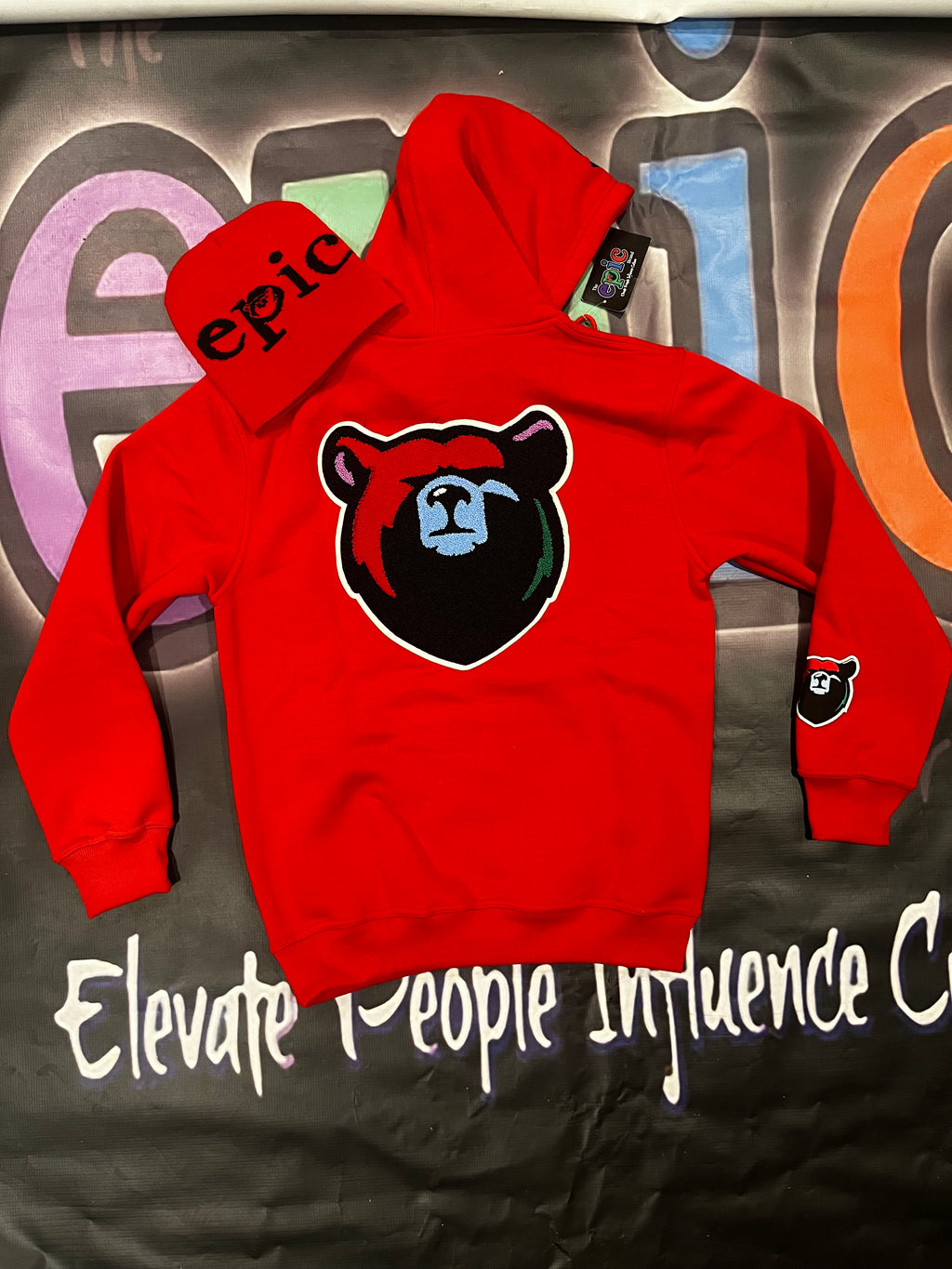 Chenille Epic Hoodie